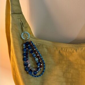 Handmade Beaded Bag Charm